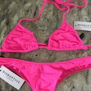 Disruptive Youth Pink bikini